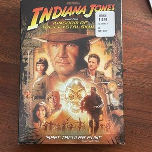 Indiana Jones DVD. the kingdom of the crystal skull.